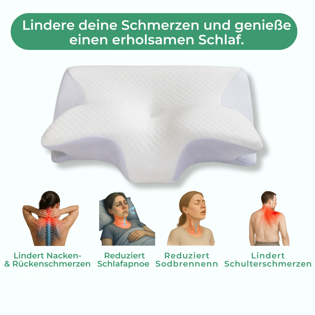 Neckify® 12-in-1 Nackenlösung – Tiefenwärme-Massage mit TENS & EMS gegen Nackenverspannungen