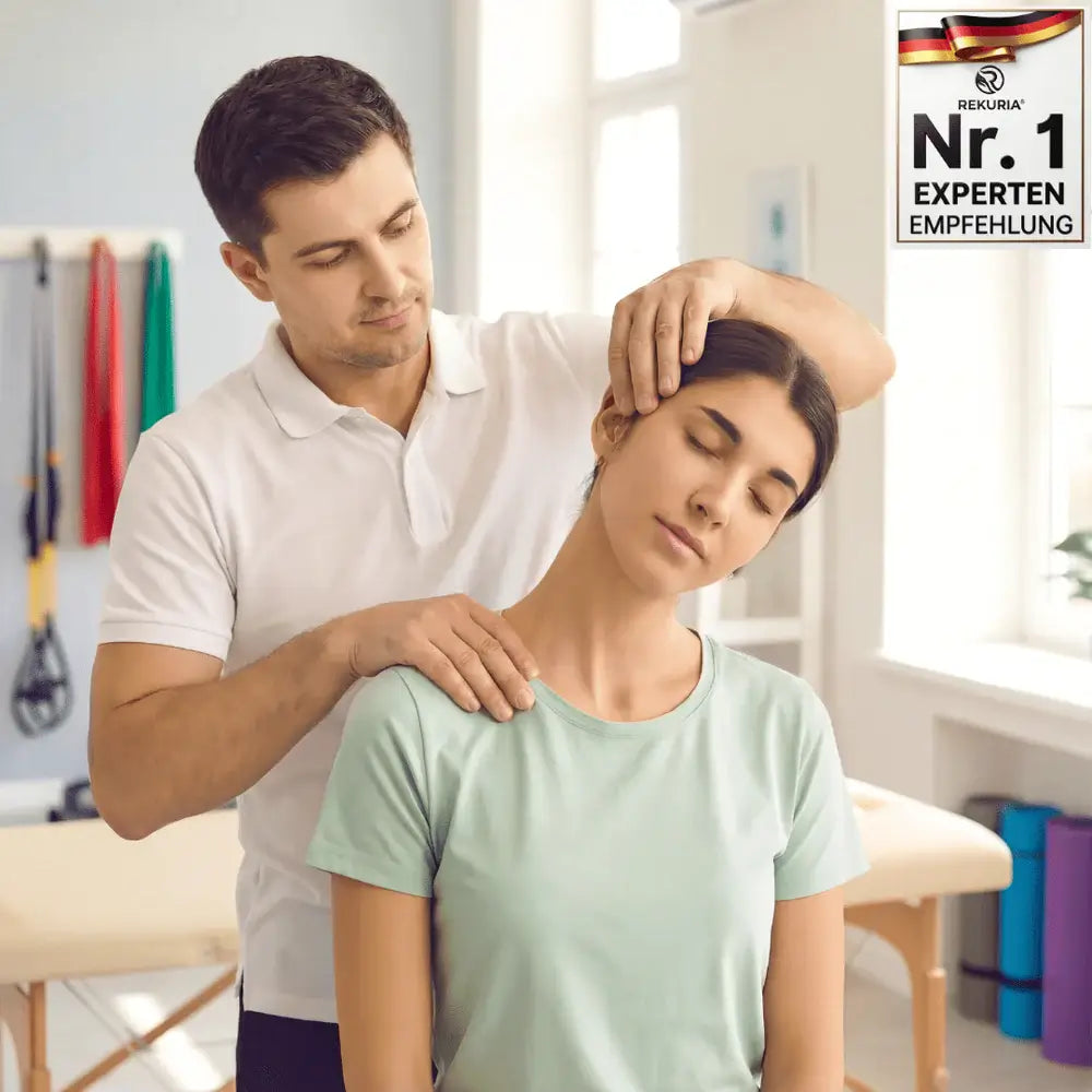 Neckify 12-in-1 Nackenlösung – Tiefenwärme-Massage mit TENS & EMS