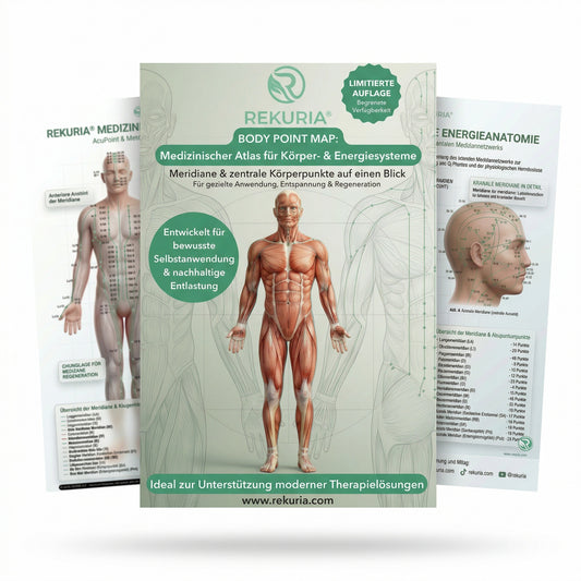 REKURIAⓇ BODY POINT MAP: Medizinischer Atlas für Körper- & Energiesysteme (Digital Edition)