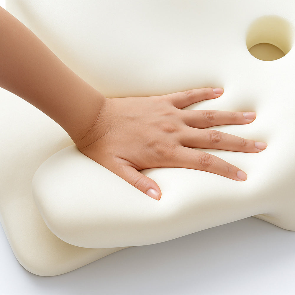 Neckora – Ergonomisches Nackenkissen für erholsamen Schlaf & optimale Nackenentlastung | Weniger Verspannungen, ruhigere Nächte