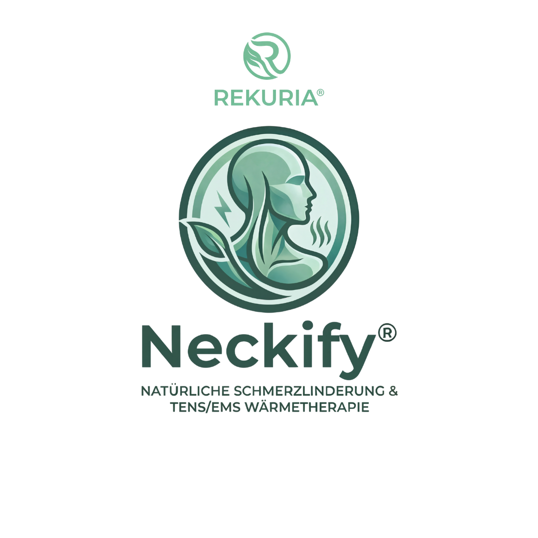 Neckify® 12-in-1 Nackenlösung – Tiefenwärme-Massage mit TENS & EMS gegen Nackenverspannungen
