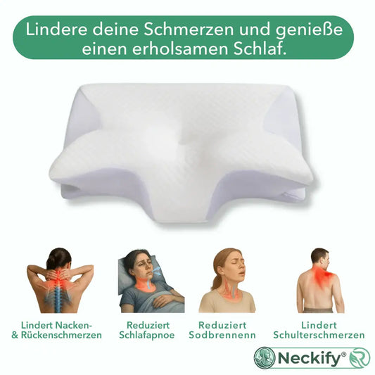 Neckify 12-in-1 Nackenlösung – Tiefenwärme-Massage mit TENS & EMS