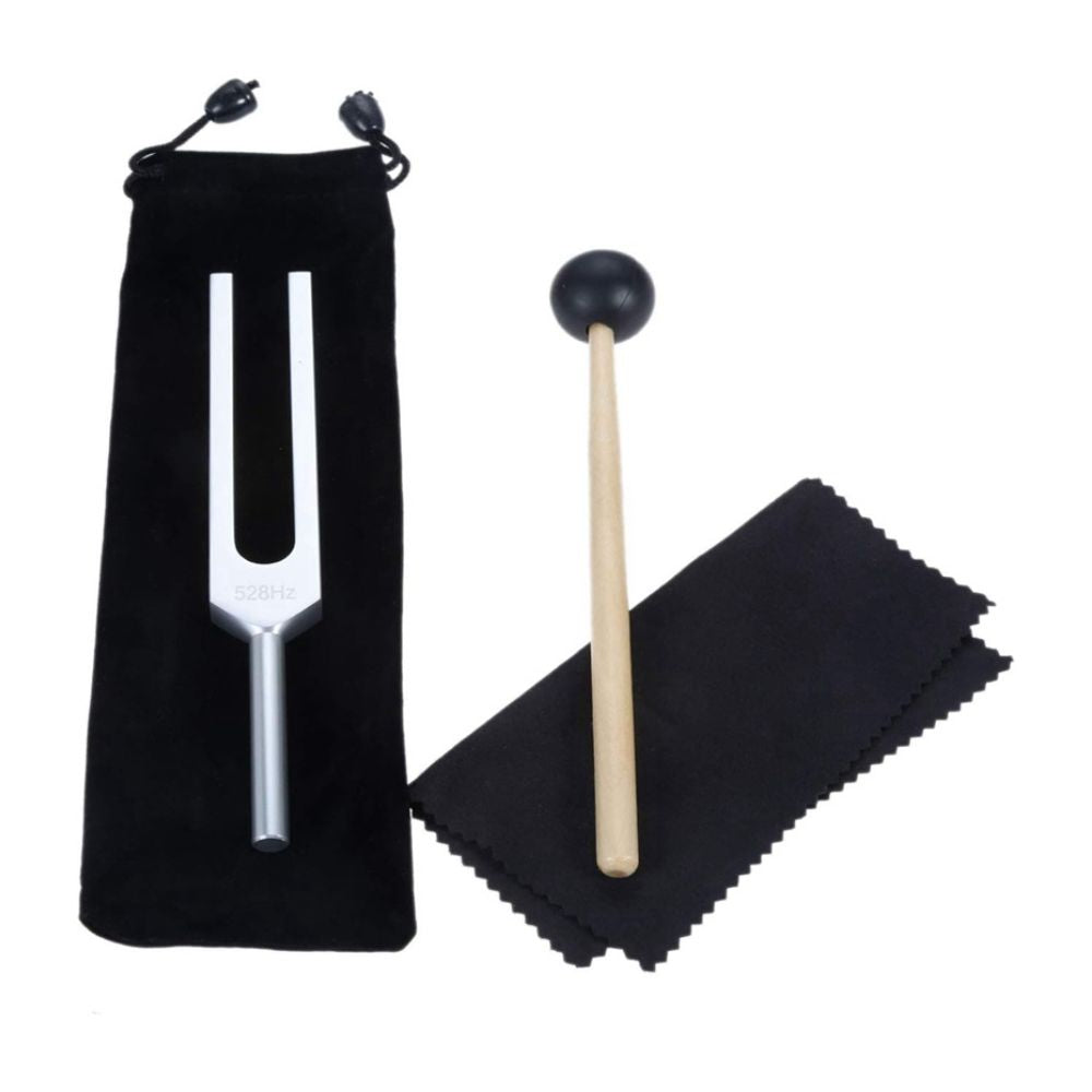 Solviana® 528 Hz Stimmgabel – Harmonische Klangtherapie zur Förderung von Herzresonanz, Entspannung & innerem Gleichgewicht