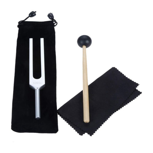 Solviana® 528 Hz Stimmgabel – Harmonische Klangtherapie zur Förderung von Herzresonanz, Entspannung & innerem Gleichgewicht