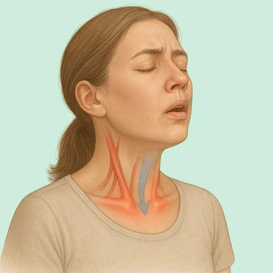 Flache Atmung & Engegefühl in der Brust