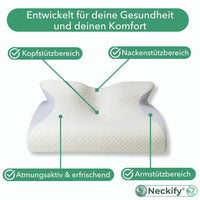 Neckify 12-in-1 Nackenlösung – Tiefenwärme-Massage mit TENS & EMS