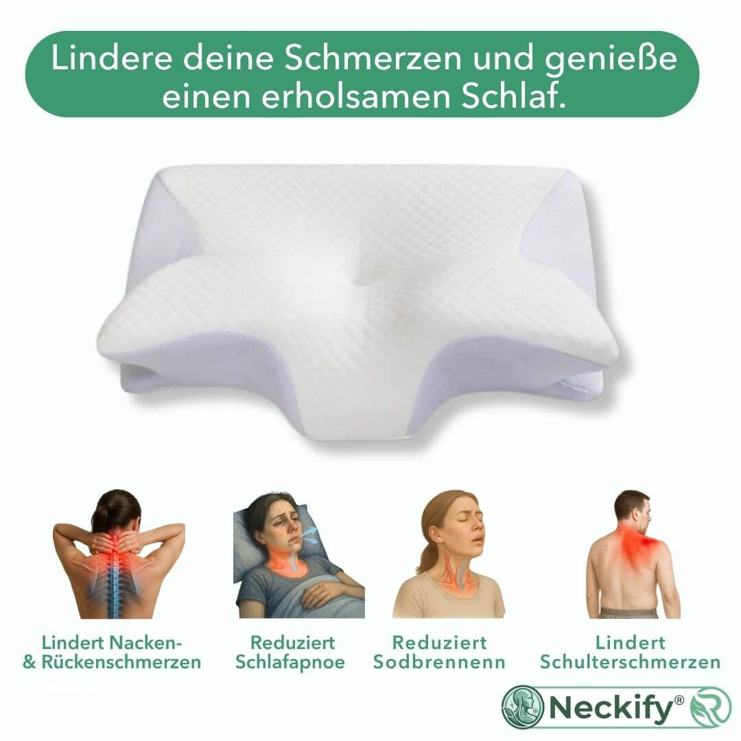 Neckify 12-in-1 Nackenlösung – Tiefenwärme-Massage mit TENS & EMS