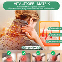 Neckify 12-in-1 Nackenlösung – Tiefenwärme-Massage mit TENS & EMS