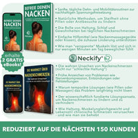 Neckify 12-in-1 Nackenlösung – Tiefenwärme-Massage mit TENS & EMS