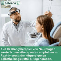 Solviana® 128 Hz Stimmgabel – Aktivierende Klangtherapie zur natürlichen Regeneration von Muskeln, Nerven & Energiefluss