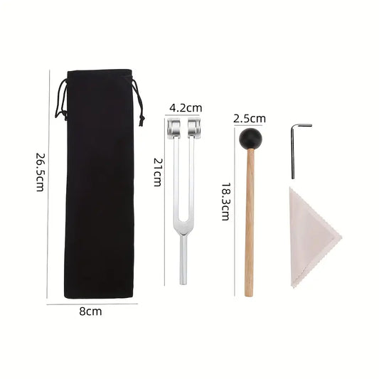 Solviana® 128 Hz Stimmgabel – Aktivierende Klangtherapie zur natürlichen Regeneration von Muskeln, Nerven & Energiefluss